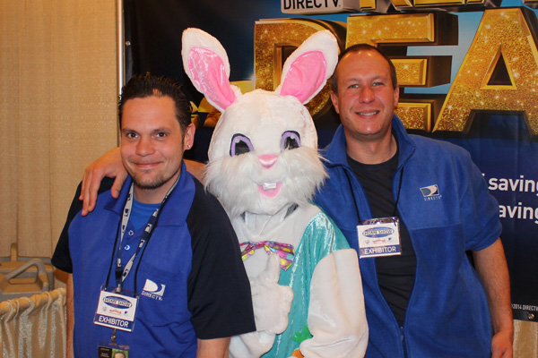 Easter Bunny at the Home Show